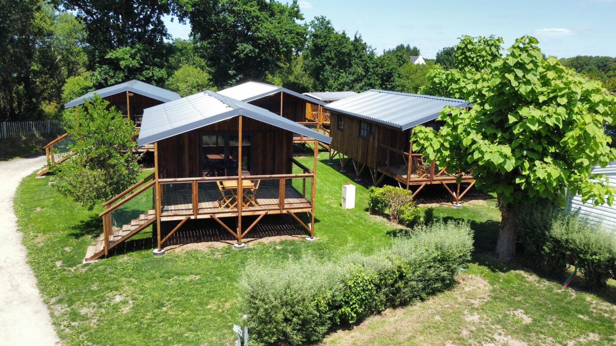 Camping De La Plage De Cleut-Rouz فوسنان المظهر الخارجي الصورة